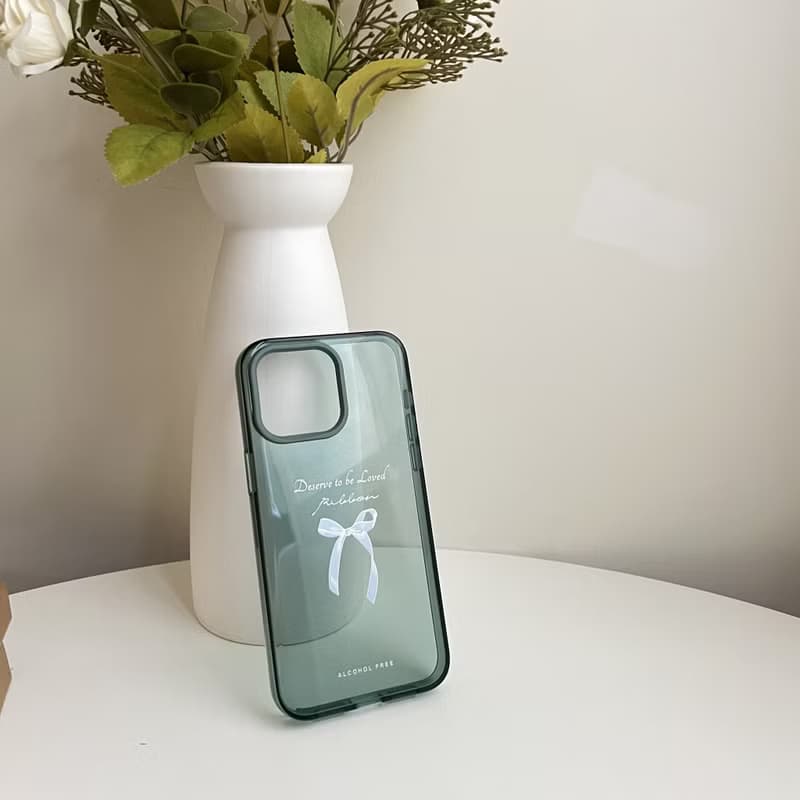 【Deserve to be loved 蝴蝶結】| JellyTint 犀牛盾 i14以上