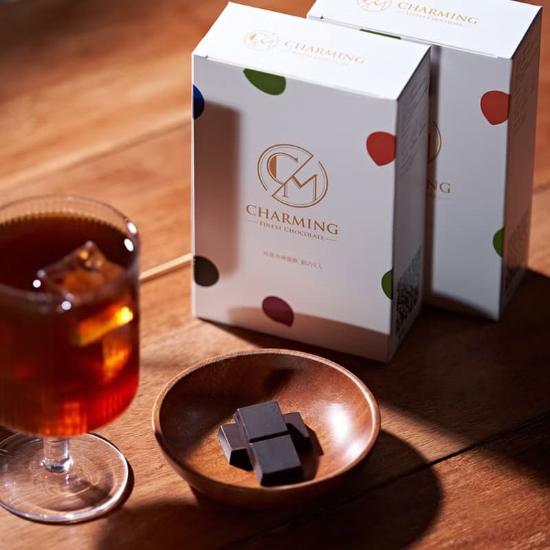 Charming 喬名巧克力 綜合5入嚐鮮小白盒 原味堅果咖啡抹茶薑糖各
