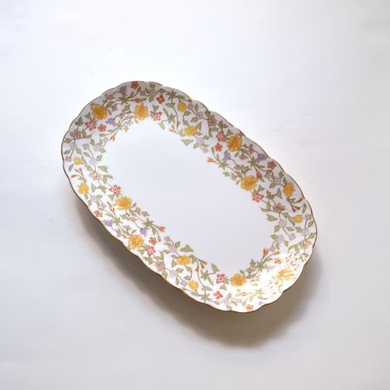 Fitria 秋甜骨瓷托盤 長盤(23cm)