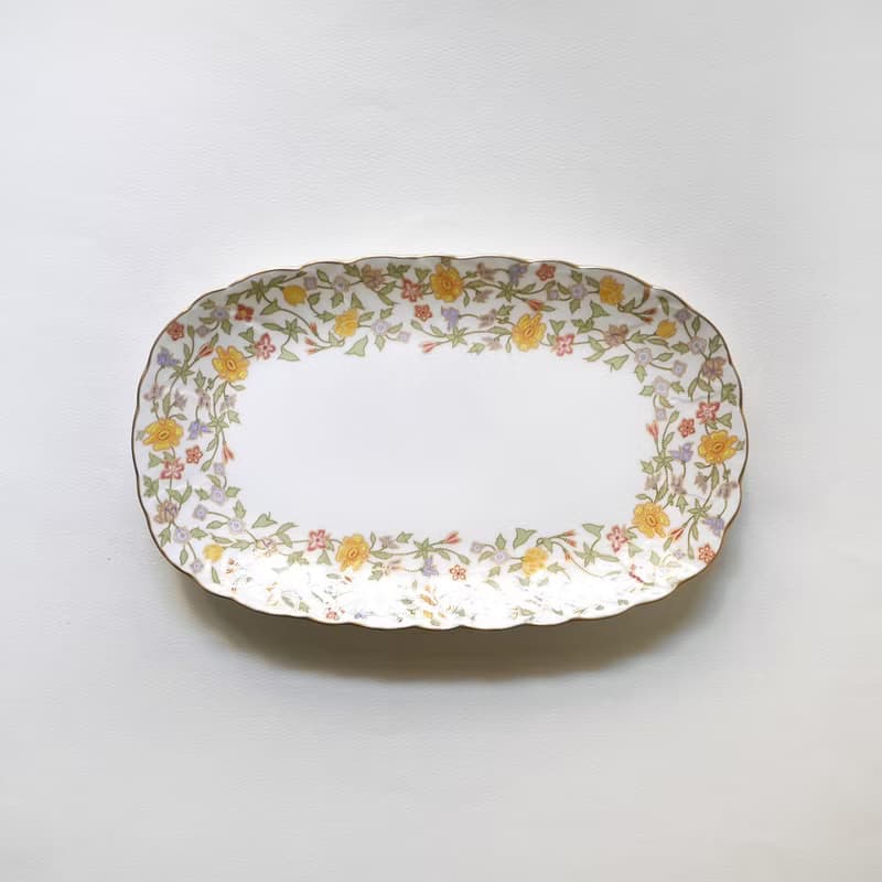 Fitria 秋甜骨瓷托盤 長盤(23cm)