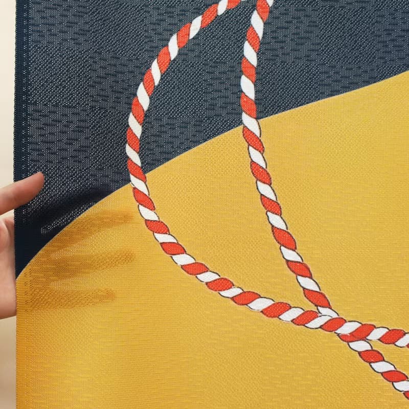 【預訂】日本製 藍色招財貓短門簾