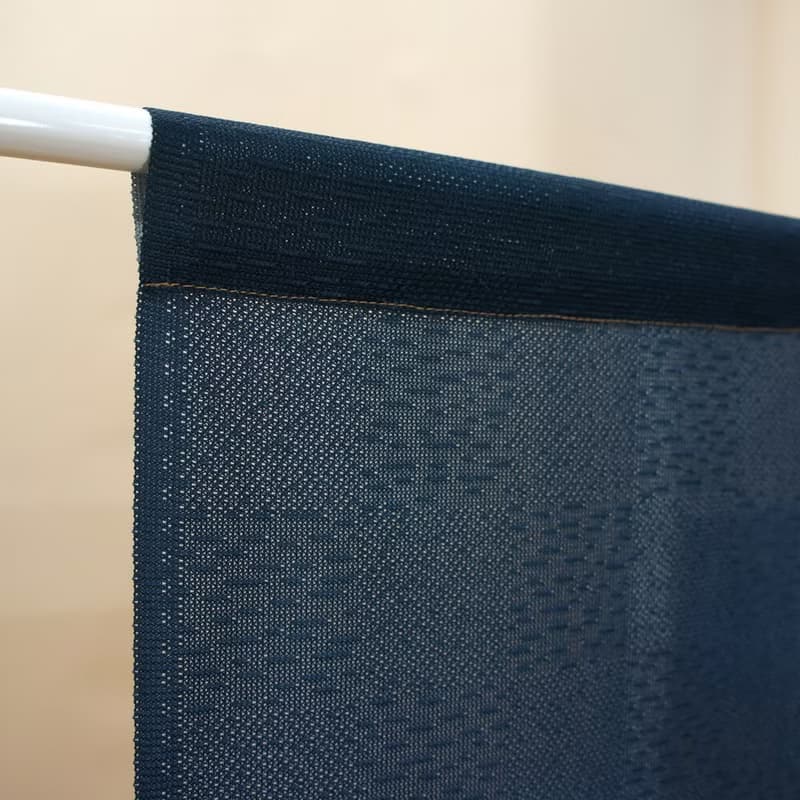 【預訂】日本製 藍色招財貓短門簾