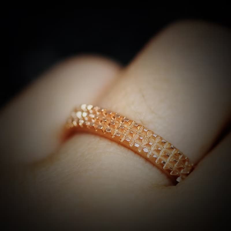 Fire Element Texture ring