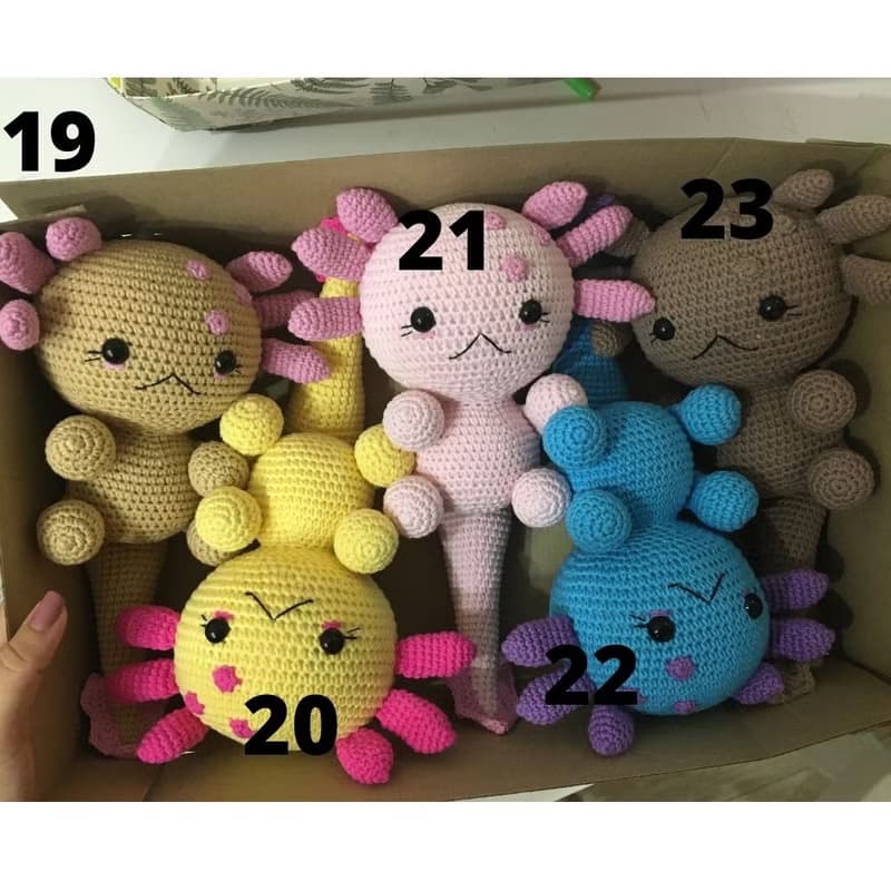 Kawaii, axolotl plush, kawaii plush, nautical baby shower gift, ocean nursery.