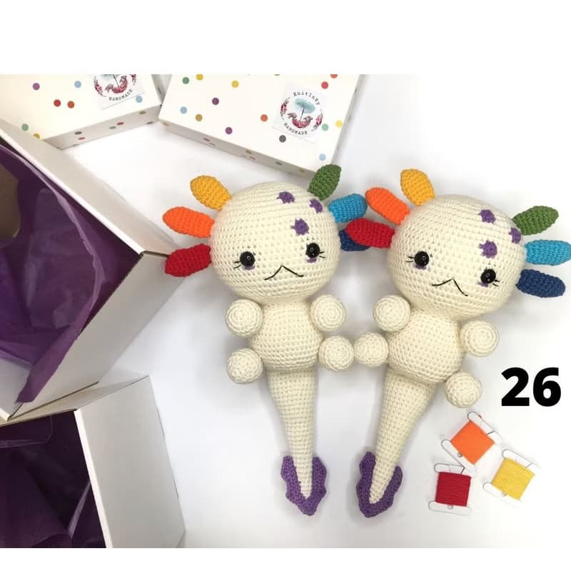 Kawaii, axolotl plush, kawaii plush, nautical baby shower gift, ocean nursery.