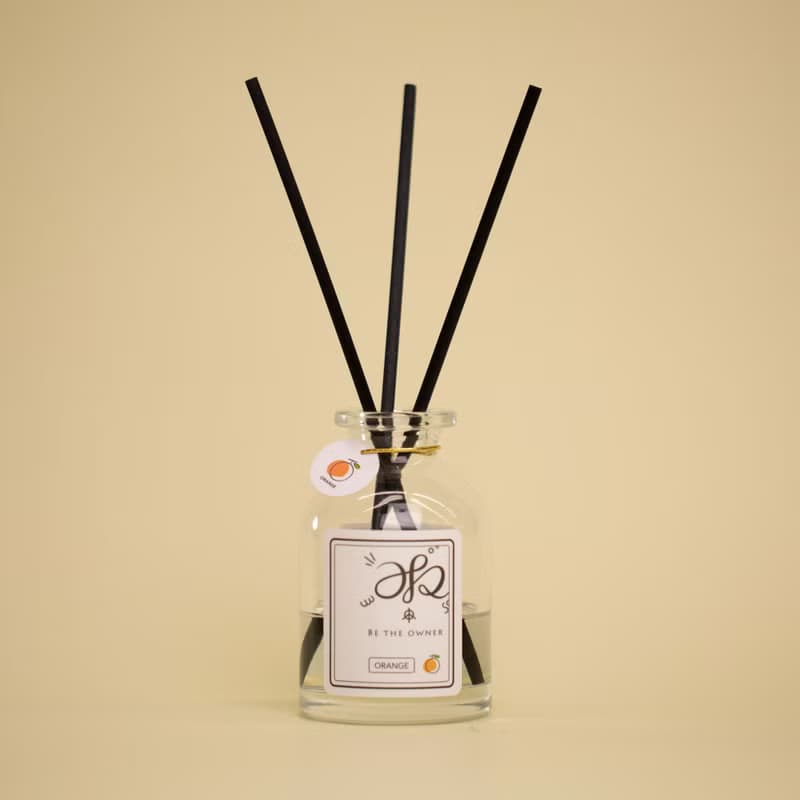 香氛擴香瓶-橘之約定-橙,綠色無花果,橙花,夜來香花瓣,黑醋栗葉