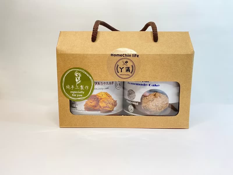 鴻琴生活-阿儀美食屋 高纖雙喜/燕麥vs杏仁片禮盒