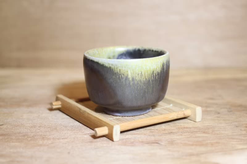 【送禮好物】天然落灰 柴燒茶碗 茶杯 陶藝名家葉敏祥手工作品