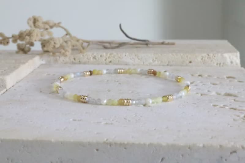 手環 黃澳寶 天然石 珍珠 - 驕傲 -