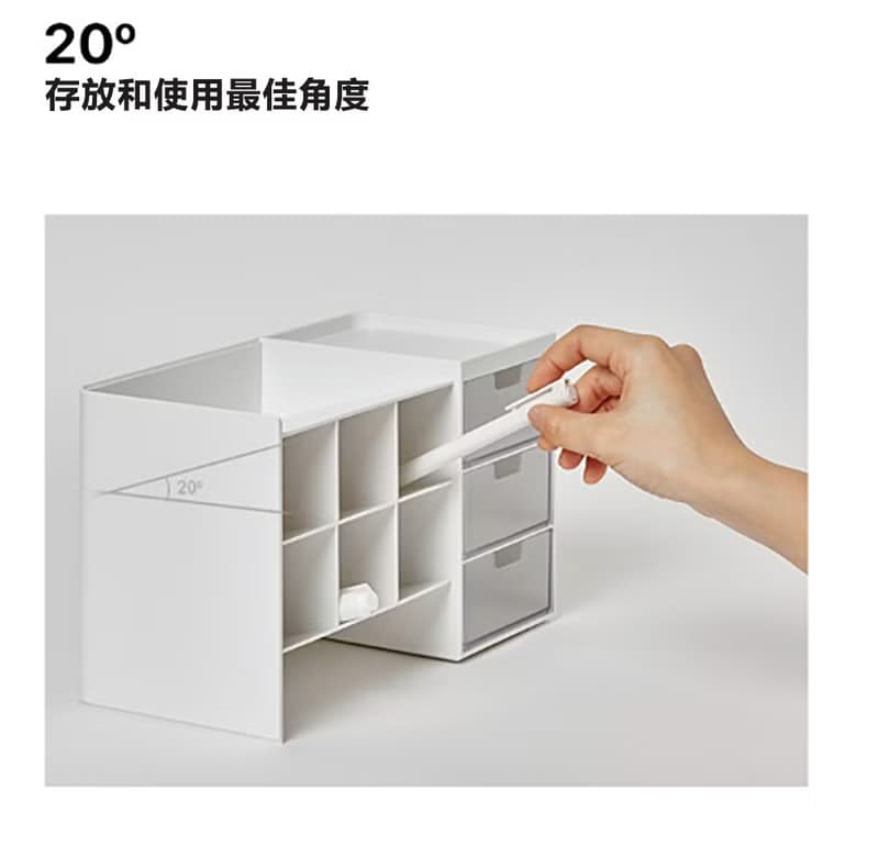 韓國原裝 SYSMAX希思美蜂巢式桌面抽屜收納置物架2.0 2入組
