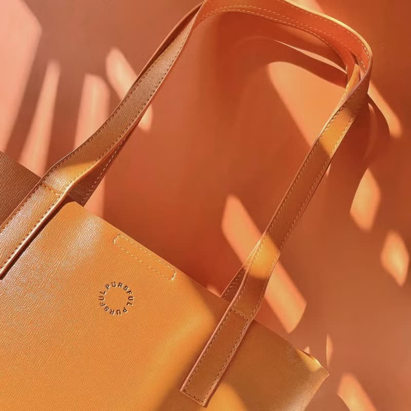 【送禮】 棕色14吋皮革托特包  手提包  包包 肩背包