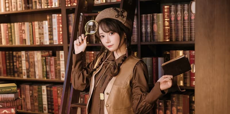 蒸汽朋克 哥特風復古 手工駝色羊毛混紡貝雷帽