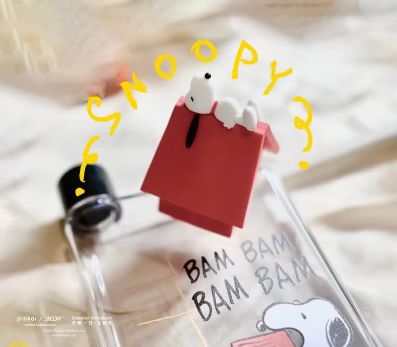 【Pinkoi x SNOOPY】可愛史努比 A6 輕水瓶 小小WOODSTOCK 隨身瓶