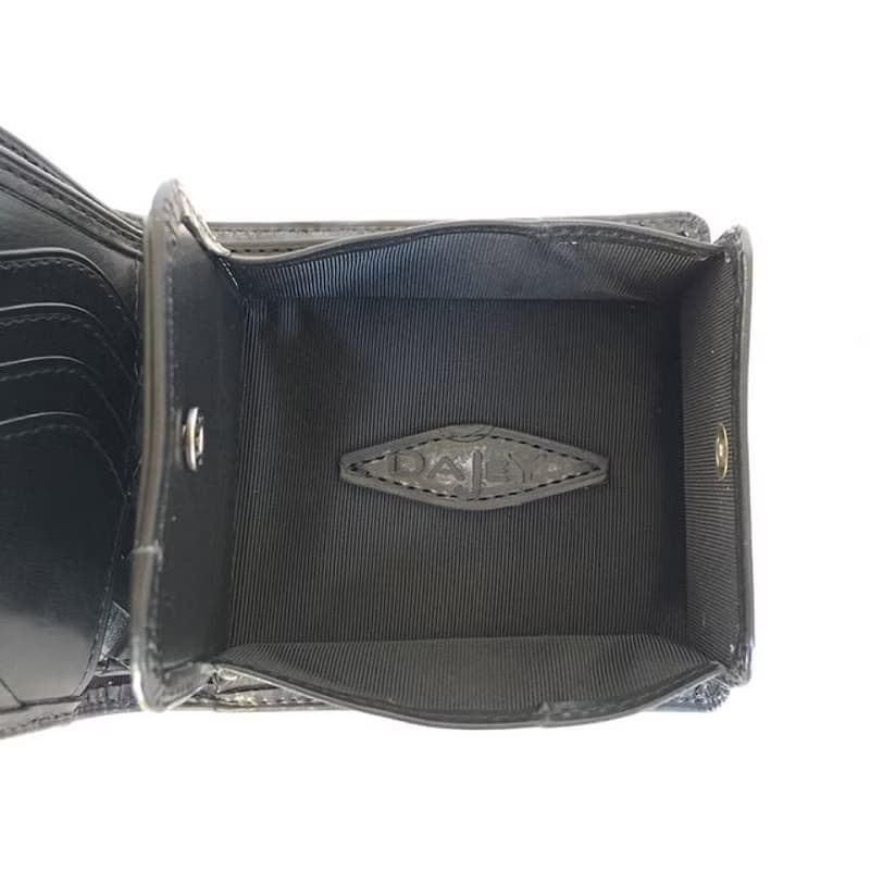 番外編Basicアートウォレット ブライドルレザーBLACK×国内産仔牛革BLACK