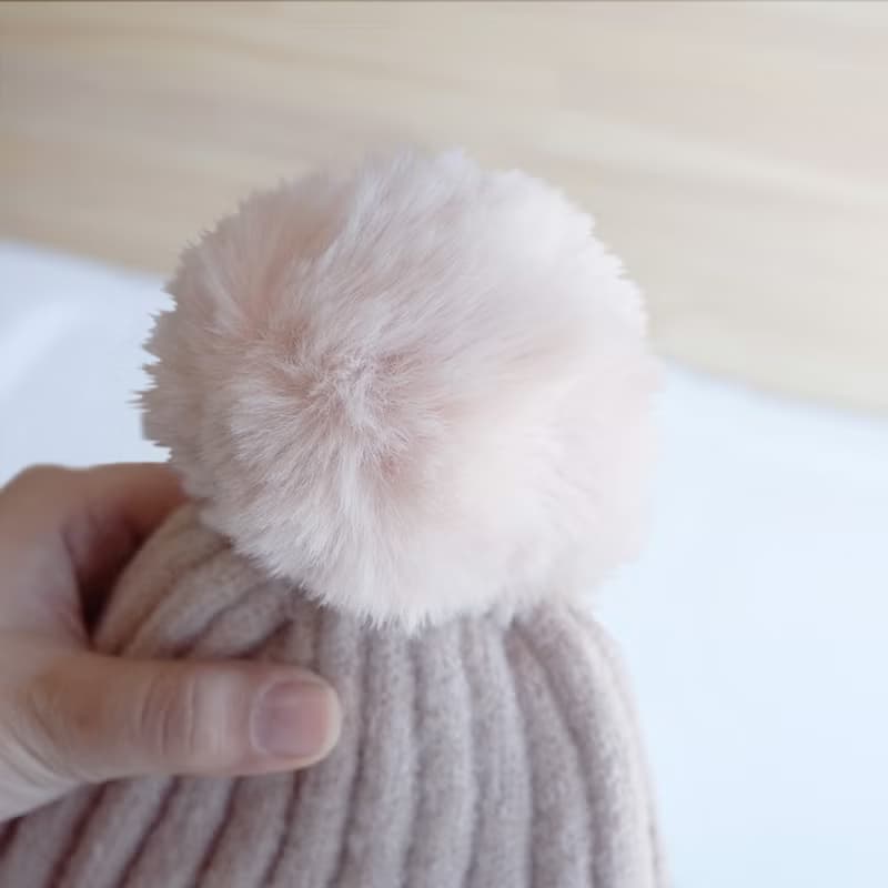 【Q-cute】毛帽系列-西瓜球球帽