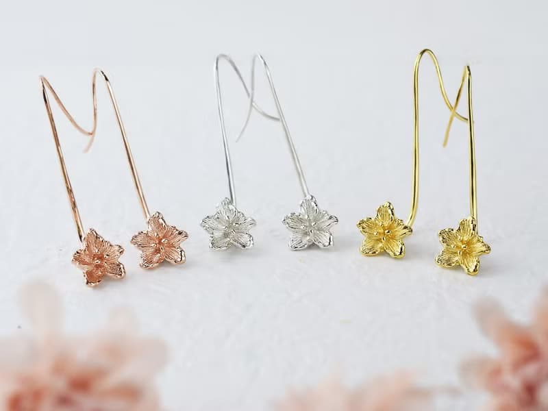 杜鵑花 | K金耳環 女款 花朵 手工飾品 情人禮物