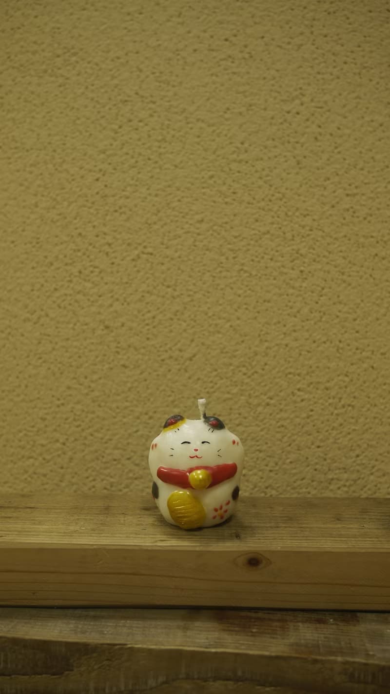 獨創招財貓香氛蠟燭