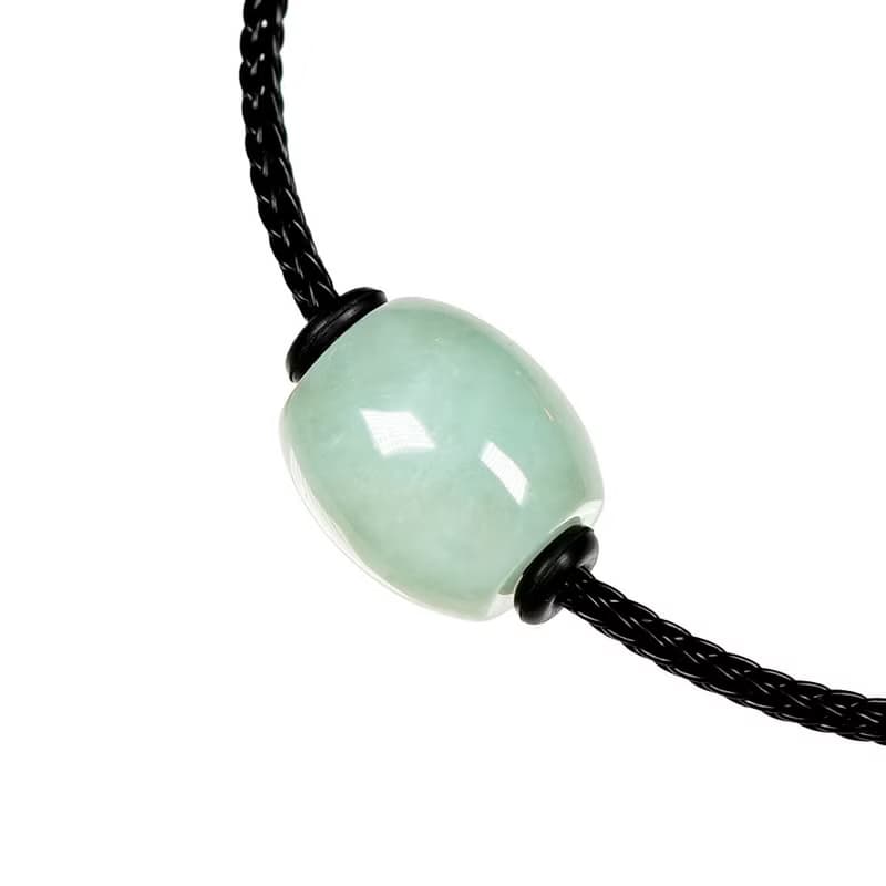 翡翠 滿色芙蓉種路路通 緬甸玉翡翠手鍊