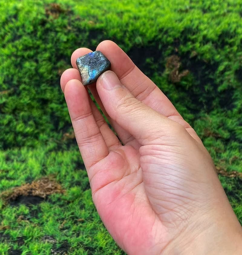 精選天然拉長石兩入套組 天然能量水晶 旺姻緣 財運水晶 快速出貨