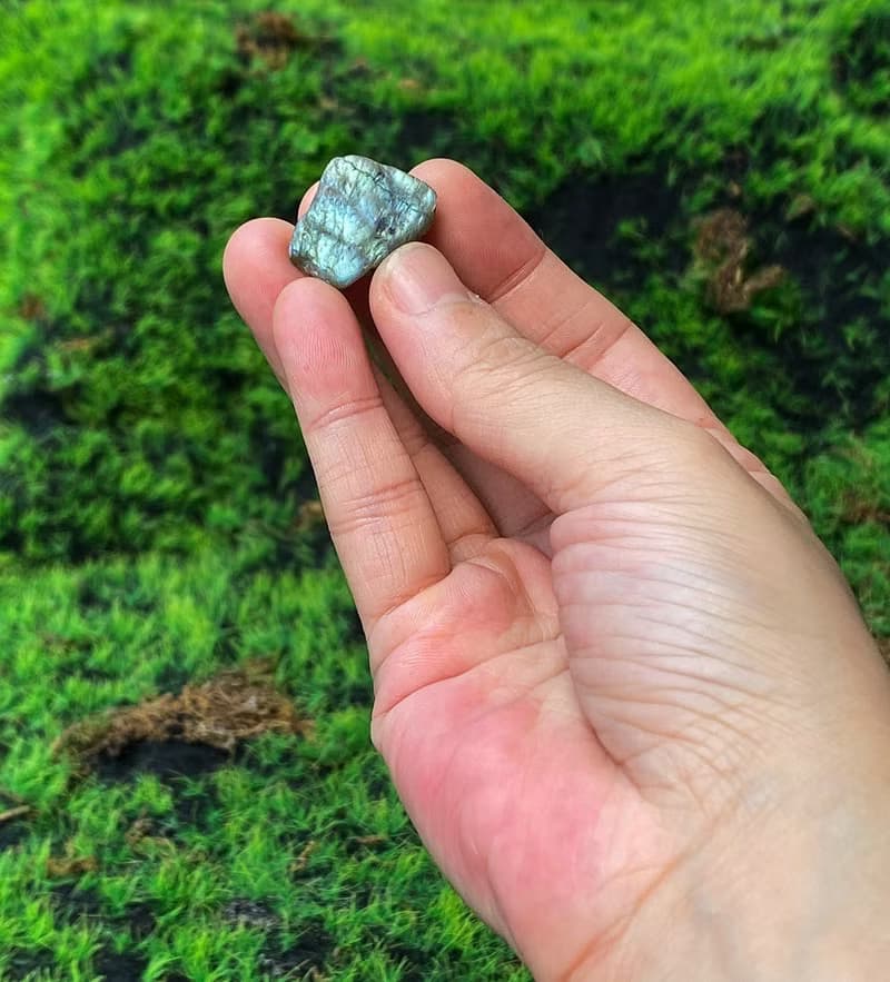 精選天然拉長石兩入套組 天然能量水晶 旺姻緣 財運水晶 快速出貨
