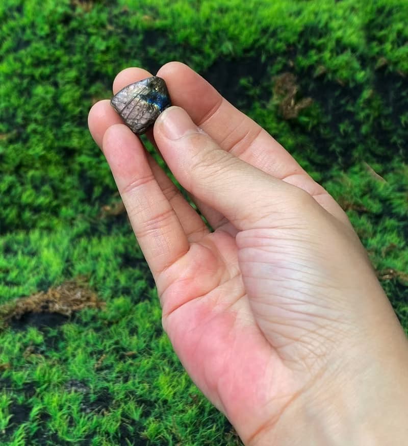 精選天然拉長石兩入套組 天然能量水晶 旺姻緣 財運水晶 快速出貨