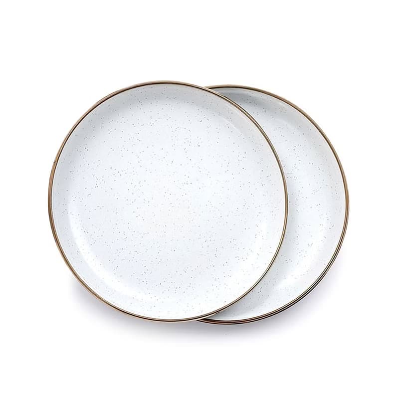 【兩入一組】Barebones 琺瑯沙拉盤組 CKW-392 / 蛋殼白