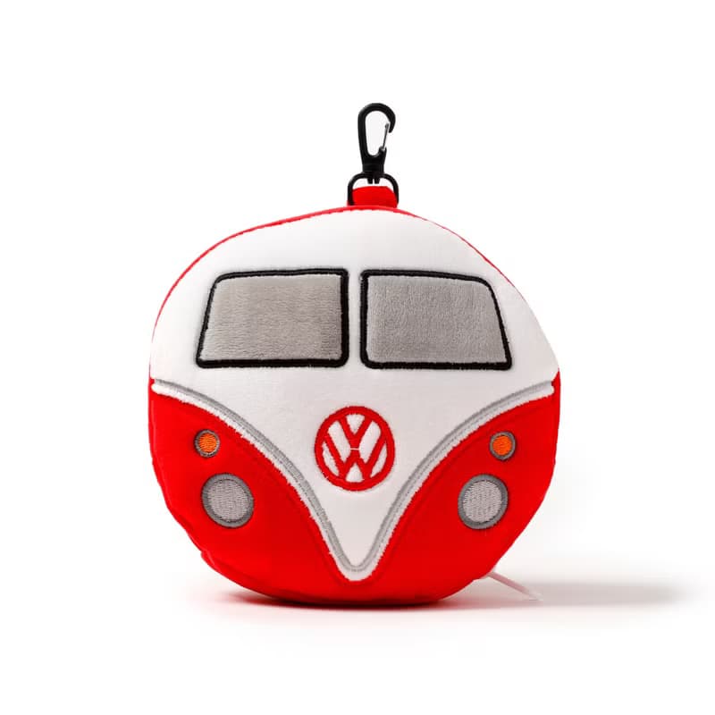 【完美禮物】復古經典VW T1二合一多功能舒適枕眼罩套裝