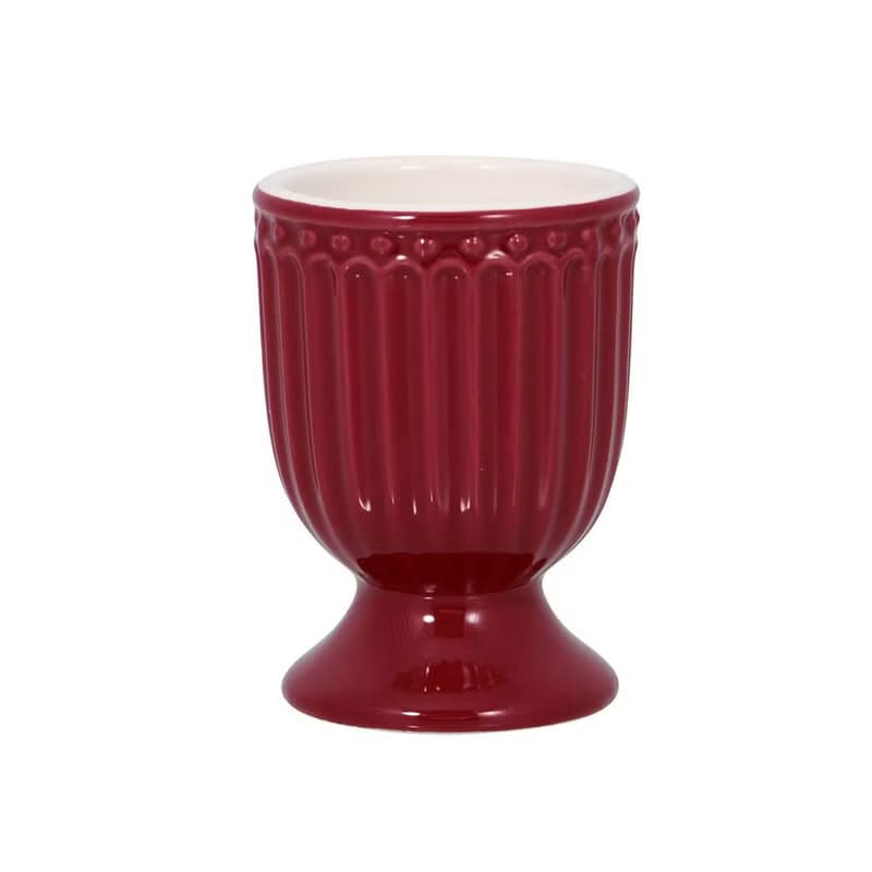 丹麥GreenGate Alice claret red 拿鐵杯/馬克杯/蛋杯