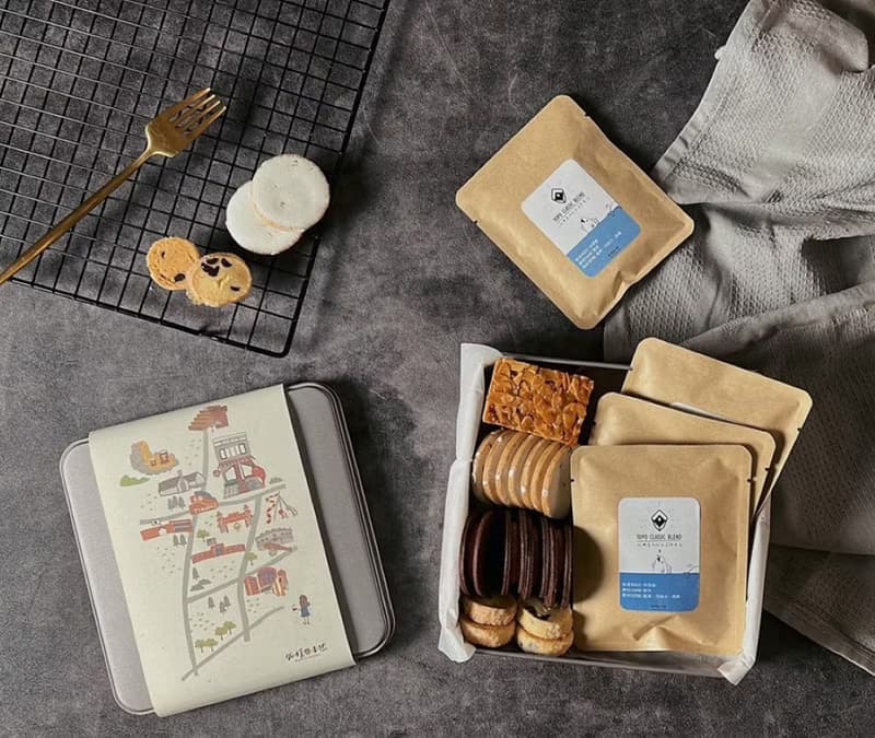 【中秋後出貨－常溫出貨】餅乾掛耳包鐵盒禮盒【2盒】