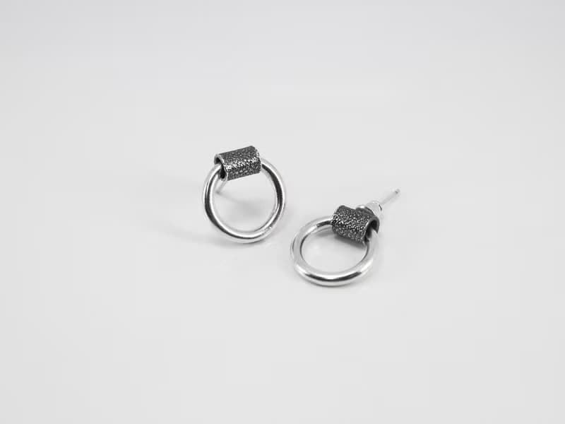No.604 CIRCLE EARRINGS 圈型耳飾-925純銀