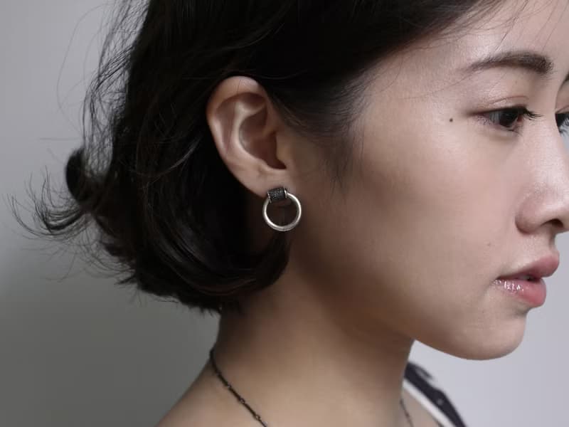 No.604 CIRCLE EARRINGS 圈型耳飾-925純銀