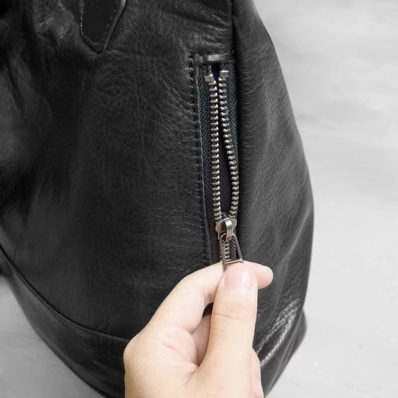 日本職人款 率性牛皮後背包 Made in Japan by LESS DESIGN