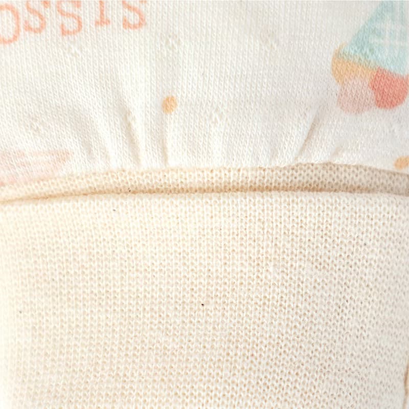 【SISSO有機棉】草莓甜筒兔萊賽爾棉手套X腳套組