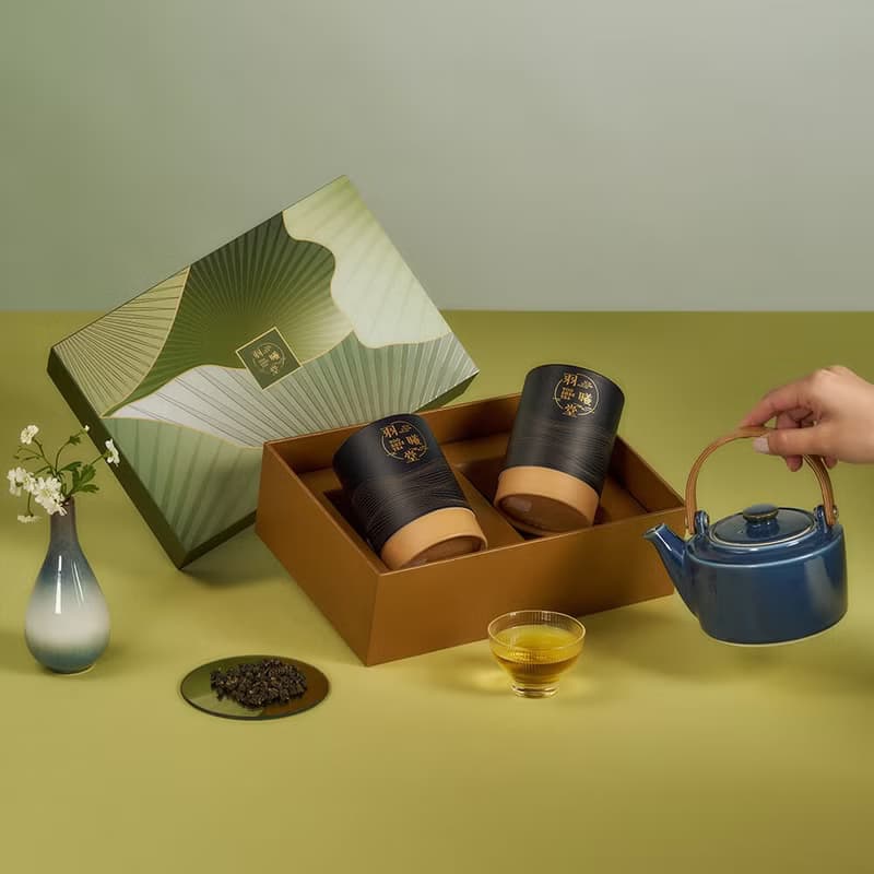 【茶葉禮盒】雨荷御禮-國宴級國際得獎摘星台灣茶葉禮盒