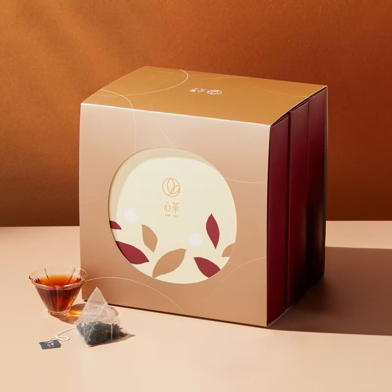 茶點禮盒 | 茶餅x茶包33入 鐵觀音蛋捲&阿薩姆曲奇&包種戀人餅