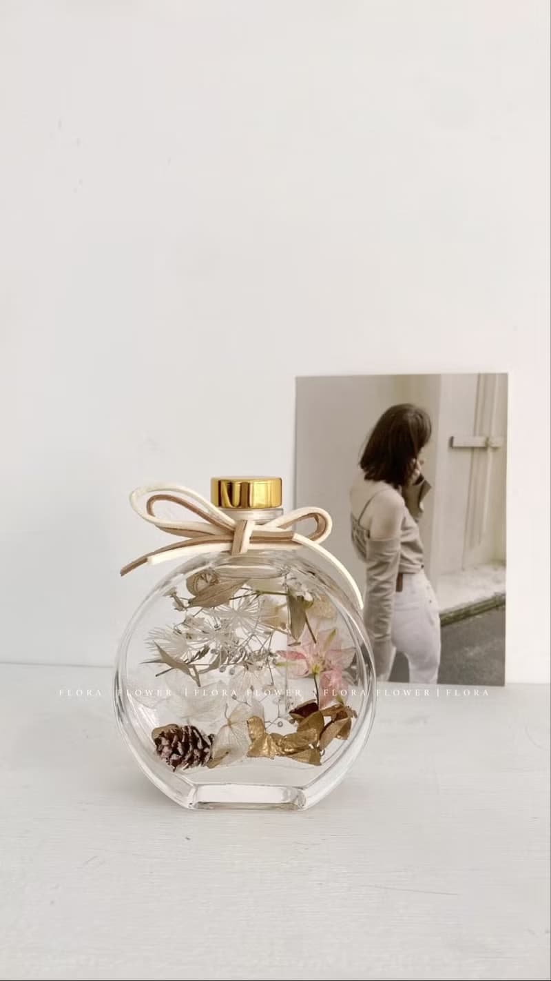 Flora Flower香水瓶浮游花-松果森林