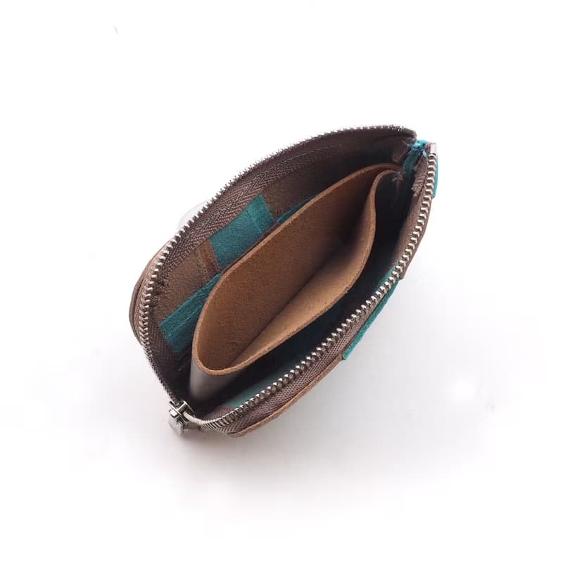 random leather wallet24/レザー/L字/ミニ財布/小銭入れ/カード入れ/sw001_24