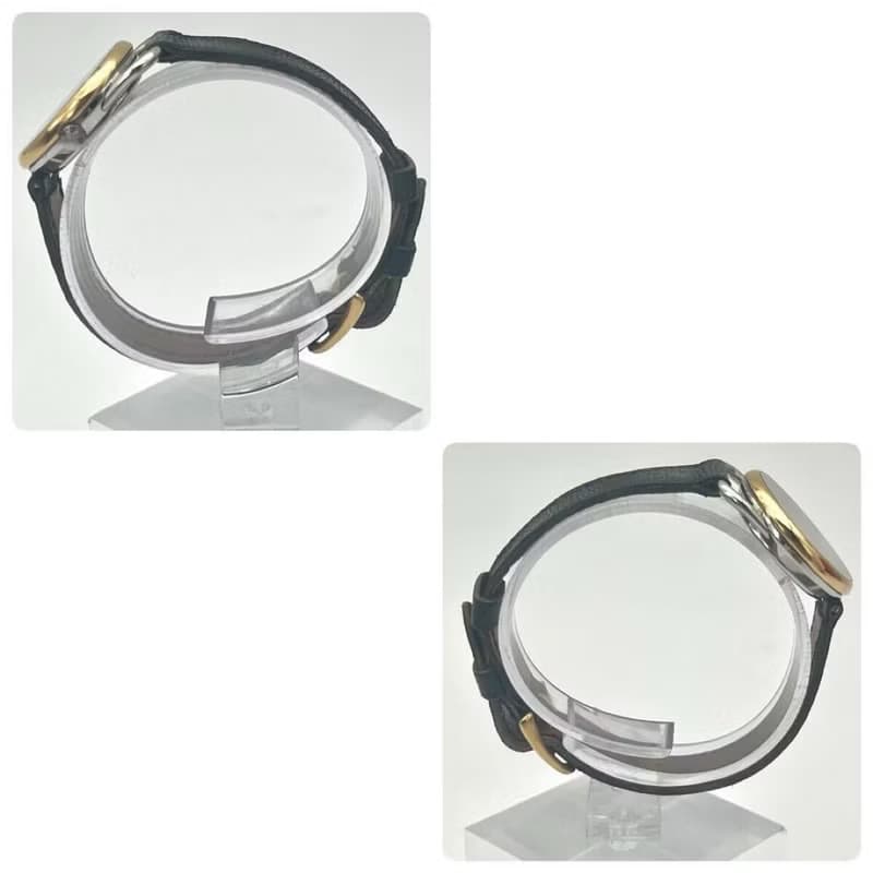 絕版古董錶 Hermes Arceau 二手男女裝皮革錶帶 手錶 腕錶 中古