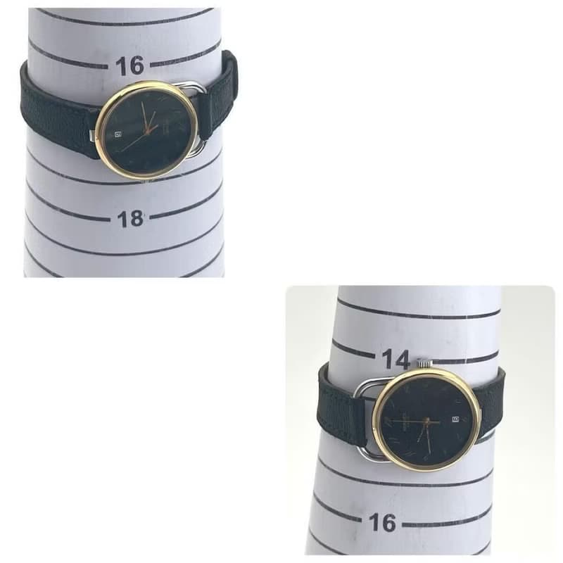 絕版古董錶 Hermes Arceau 二手男女裝皮革錶帶 手錶 腕錶 中古