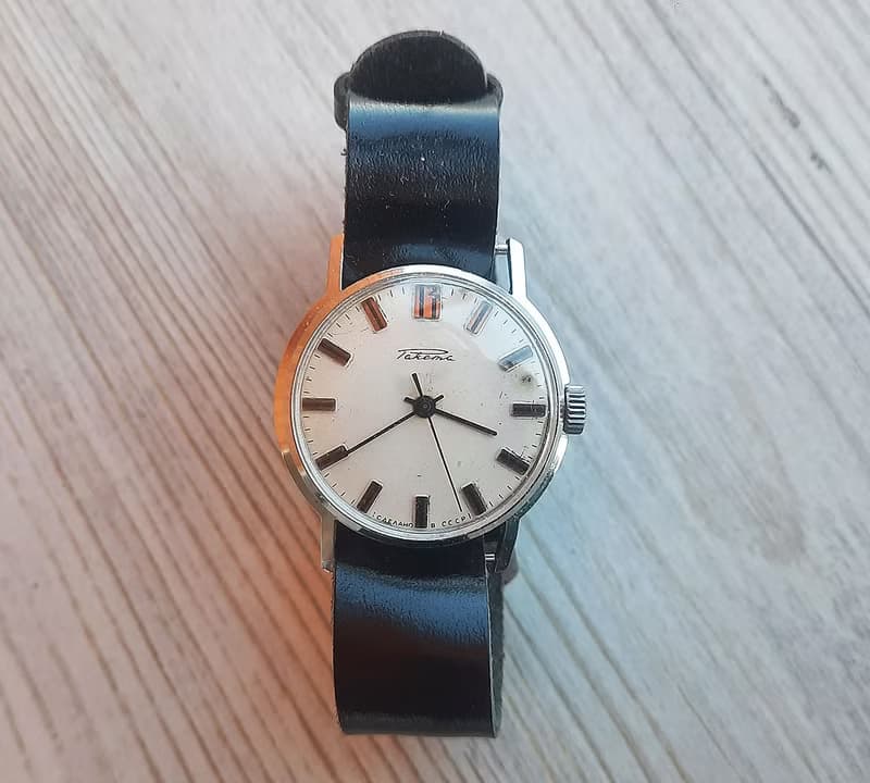 Mechanic Soviet wrist watch Raketa 2609.HA - wind up mens watch made in USSR