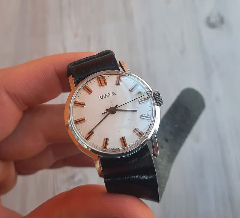 Mechanic Soviet wrist watch Raketa 2609.HA - wind up mens watch made in USSR
