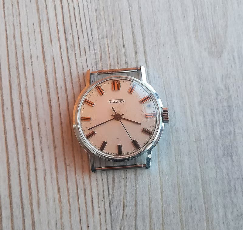 Mechanic Soviet wrist watch Raketa 2609.HA - wind up mens watch made in USSR