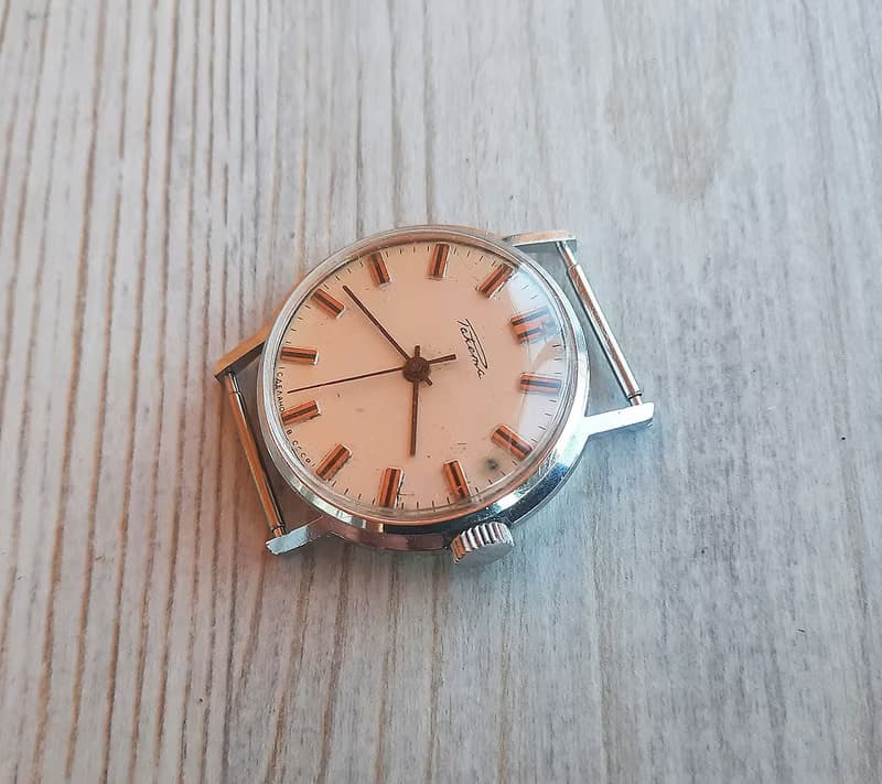 Mechanic Soviet wrist watch Raketa 2609.HA - wind up mens watch made in USSR
