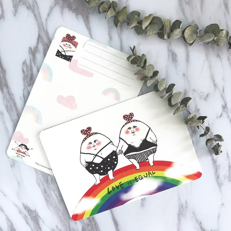 Love is equal 明信片