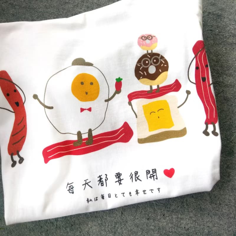 短袖T恤 幽默早午餐