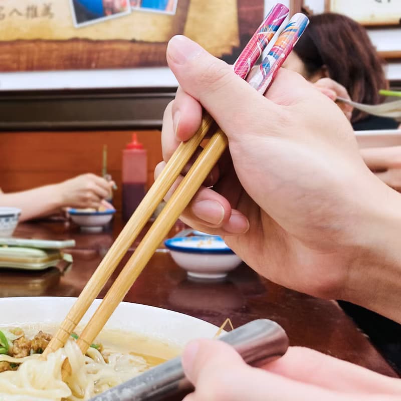 蕨美食光竹筷-雙扇蕨|筷 餐具 環保 竹 廚房 餐桌 送禮 媽媽