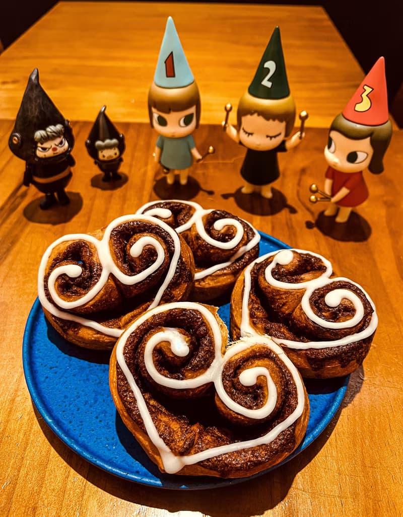 【籽田。伴手禮物】楓糖柳丁肉桂卷 6入 配 新鮮檸檬淋醬