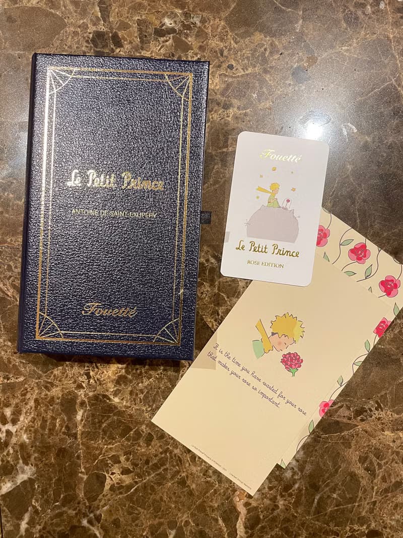 法國官方授權 Le Petit Prince 小王子 B612 星球玫瑰 鑽石項鏈
