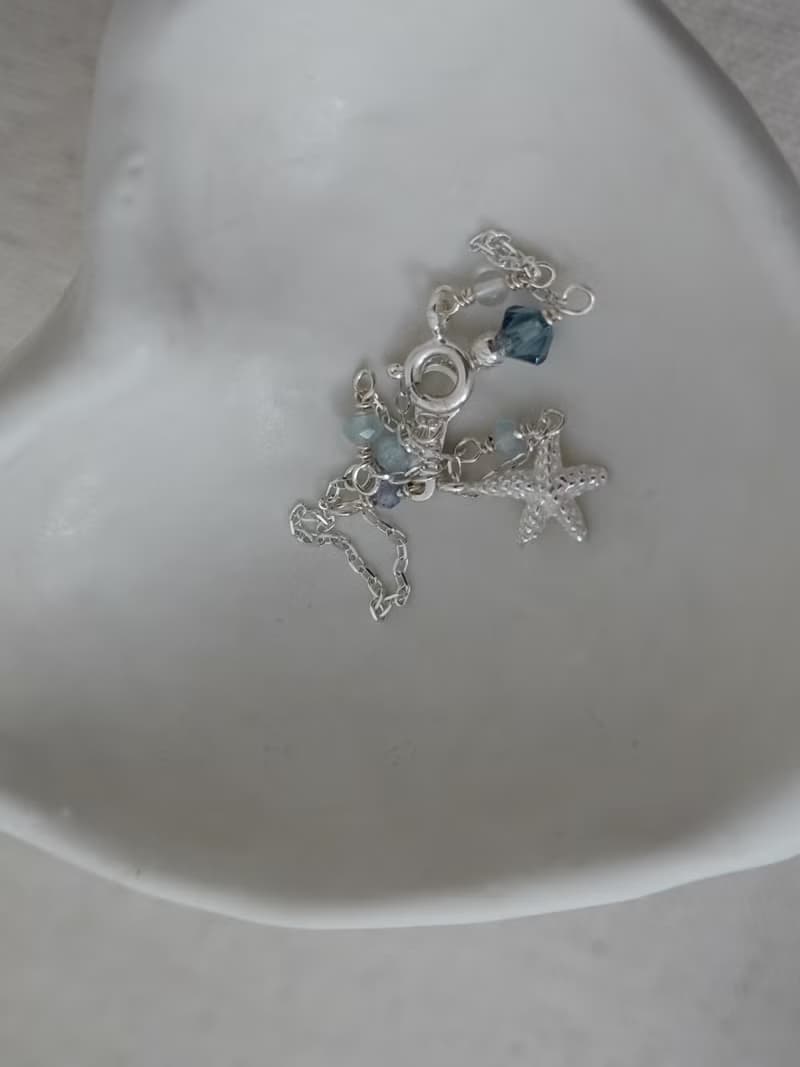 Zhu.handcrafted__Spring Tide__純銀/施華洛世奇水晶