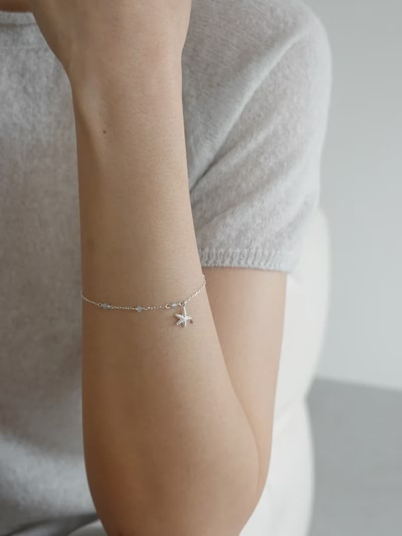 Zhu.handcrafted__Spring Tide__純銀/施華洛世奇水晶